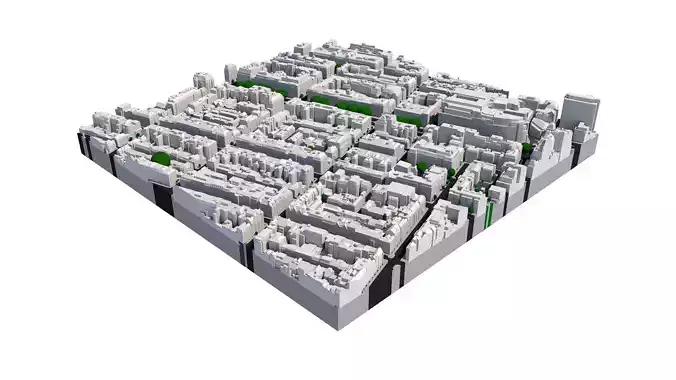 London city tile Level 2 block TQ2881 North East