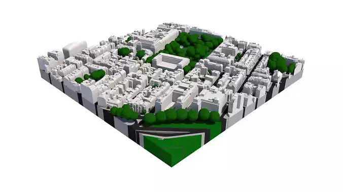 London city tile Level 2 block TQ2880 North West