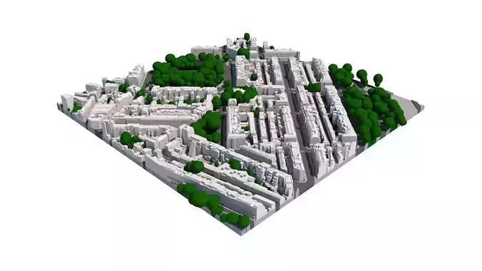 London city tile Level 2 block TQ2879 South West