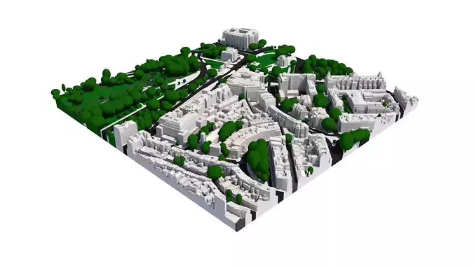 London city tile Level 2 block TQ2879 North West