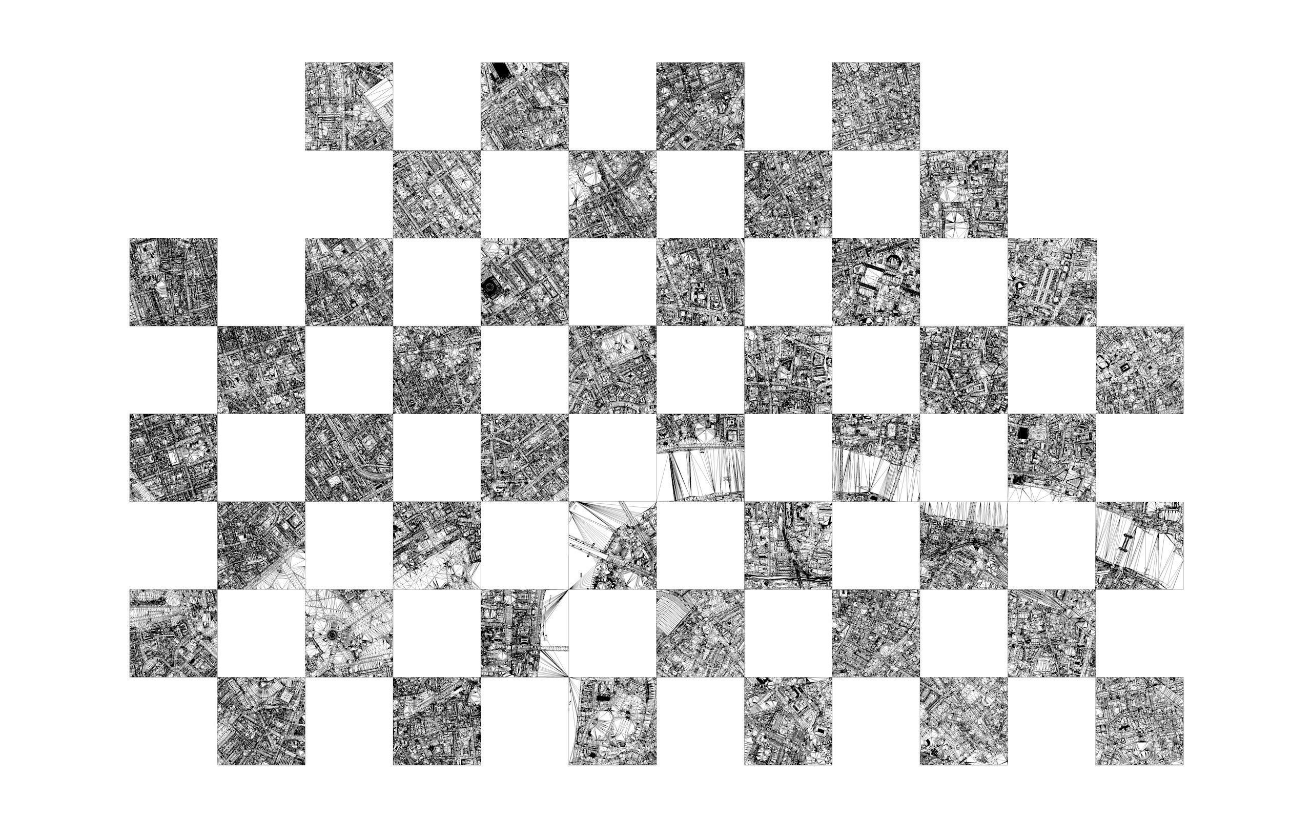 Large London city model 25 square kilometres 3D model_40