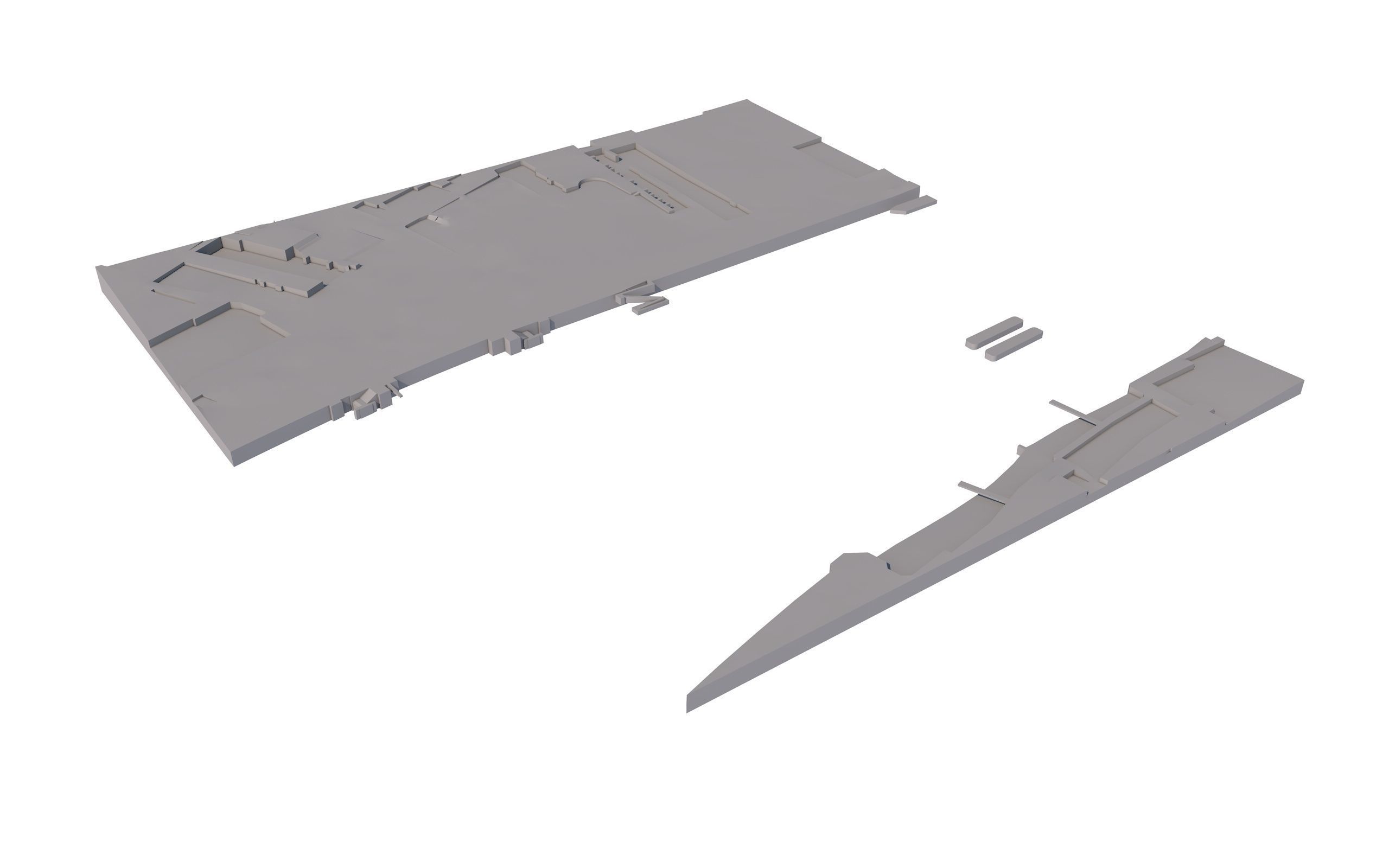 Large London city model 25 square kilometres 3D model_5
