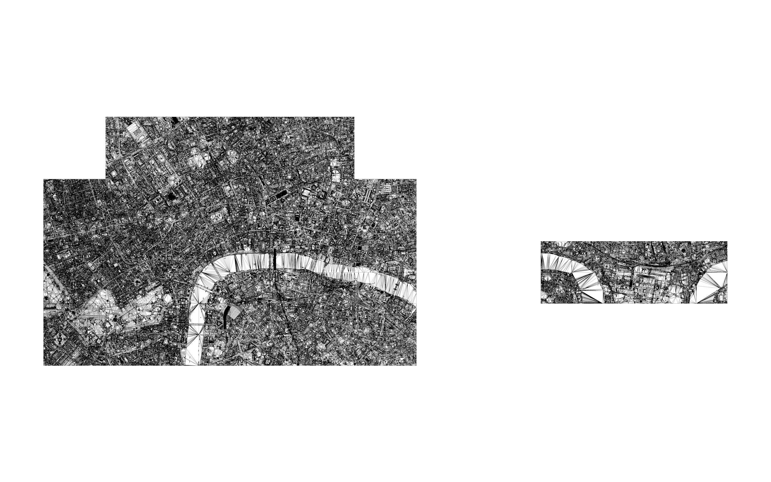 Large London city model 25 square kilometres 3D model_34