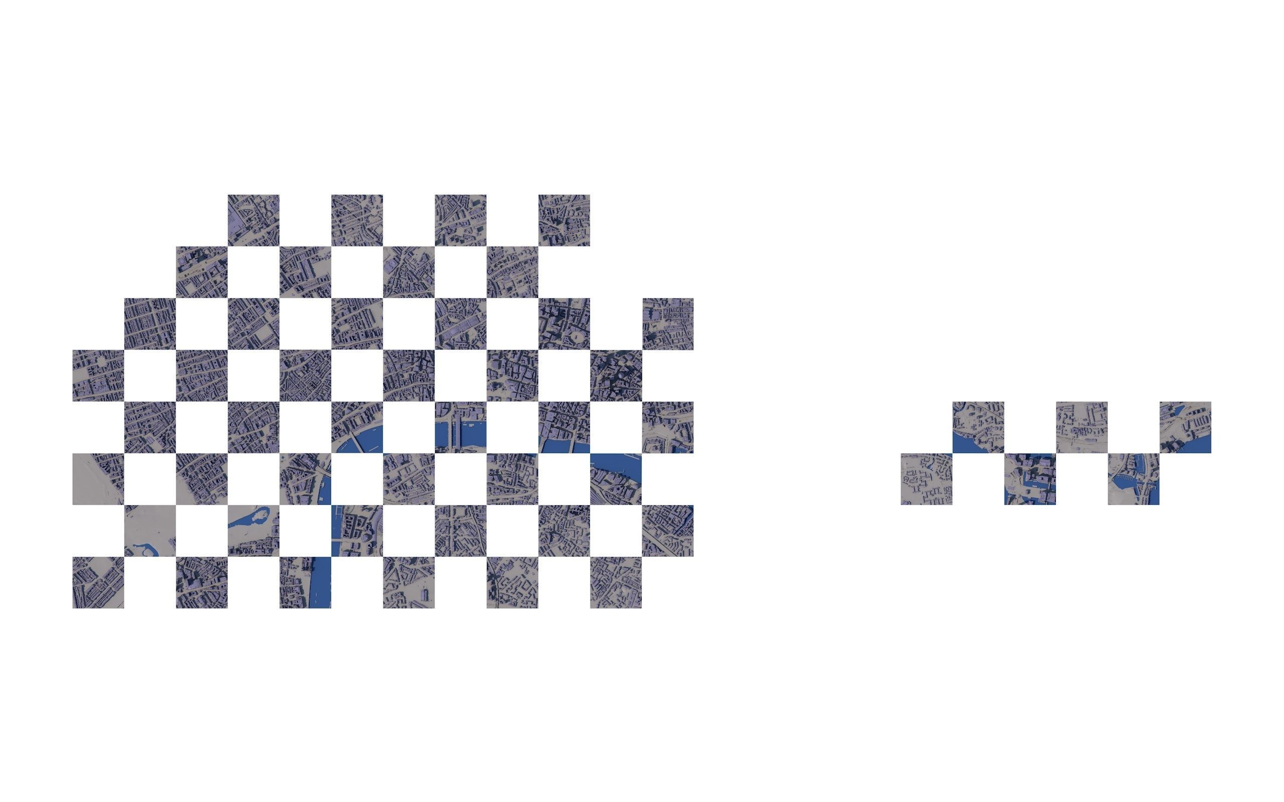 Large London city model 25 square kilometres 3D model_35