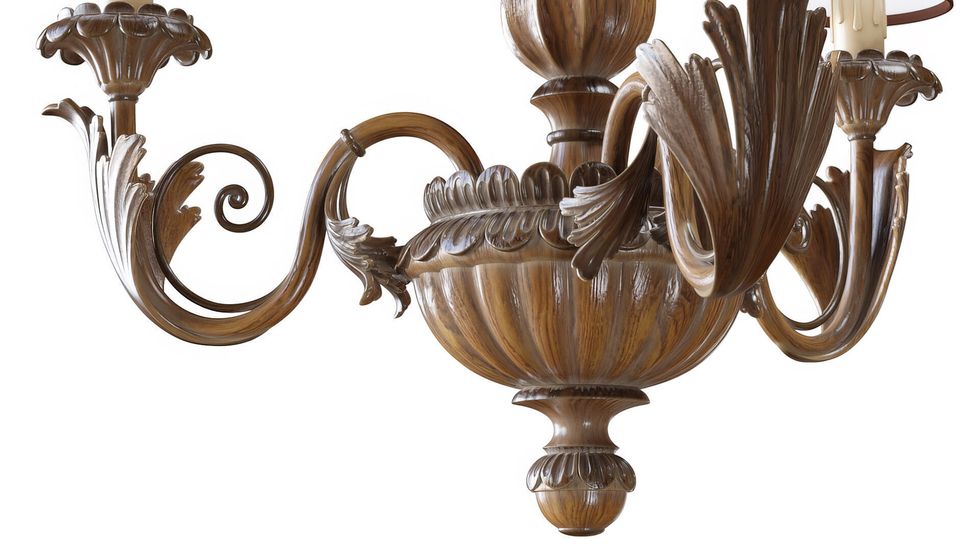 Chandelier Silvano Grifoni 3 lamp 3D model_1