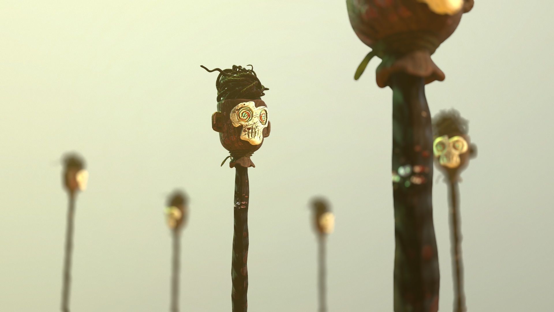 Scary Skulls of Africa 3D model_5