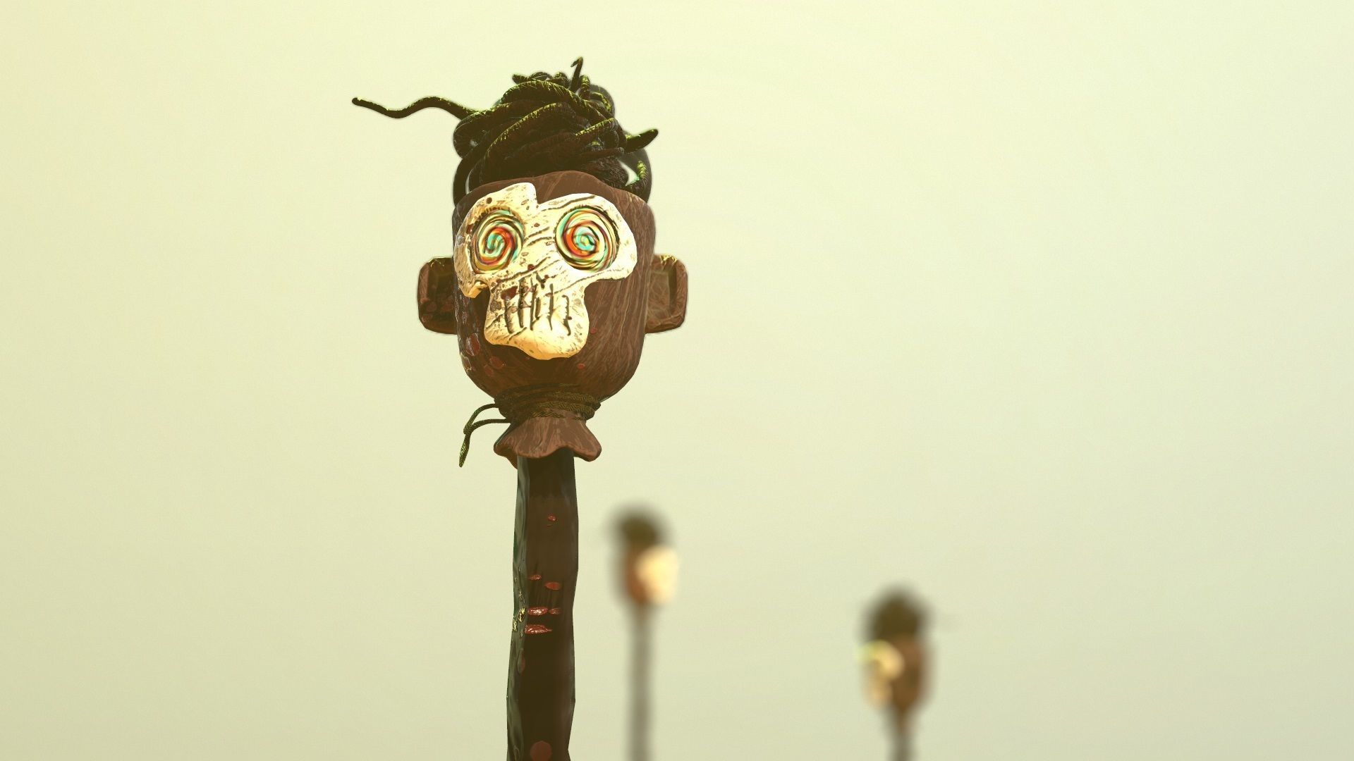 Scary Skulls of Africa 3D model_6