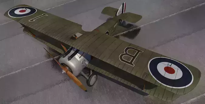 Sopwith Camel 3D model