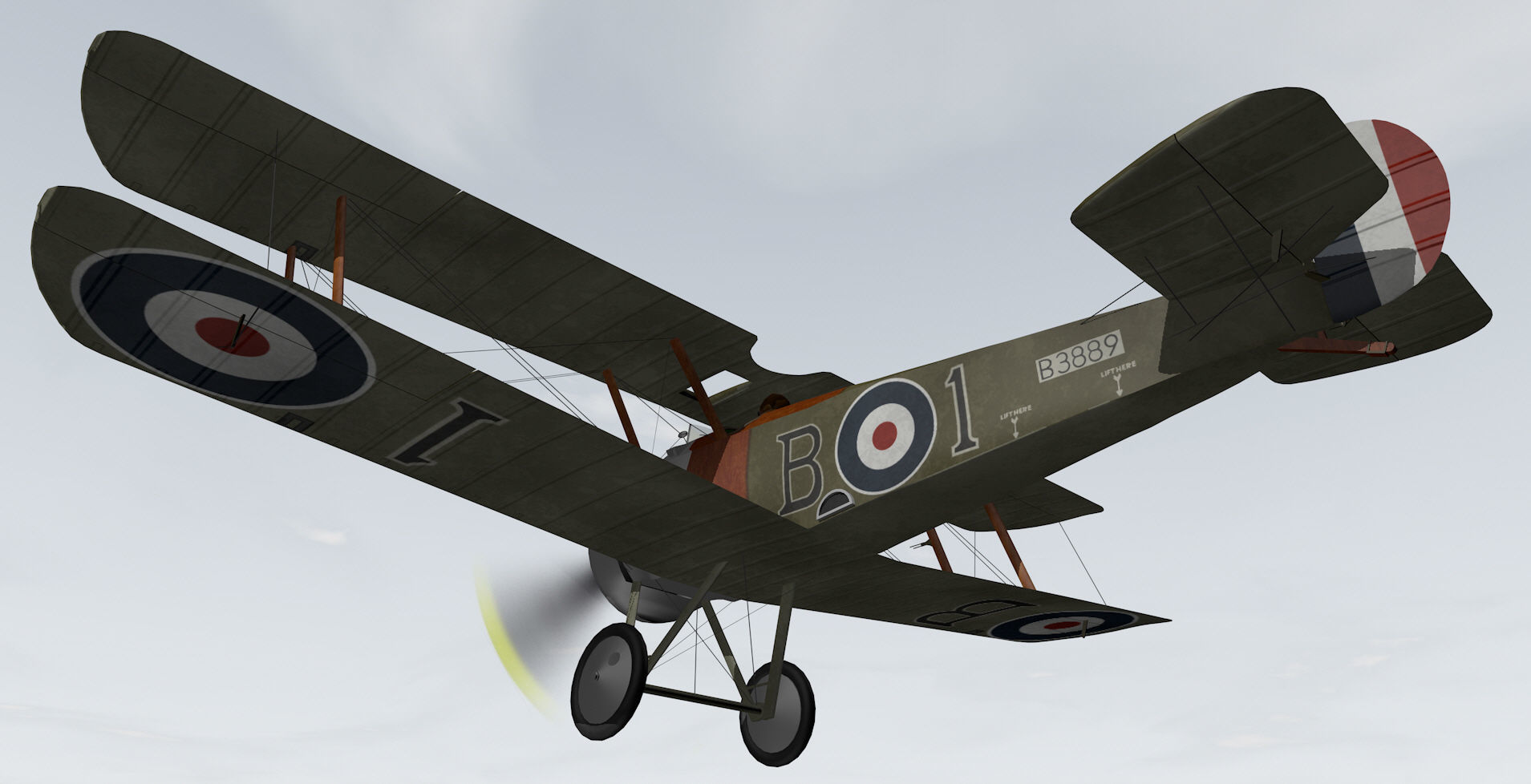 Sopwith Camel 3D model_10