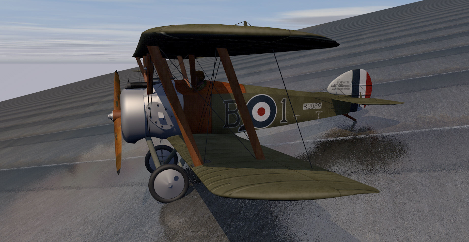Sopwith Camel 3D model_2