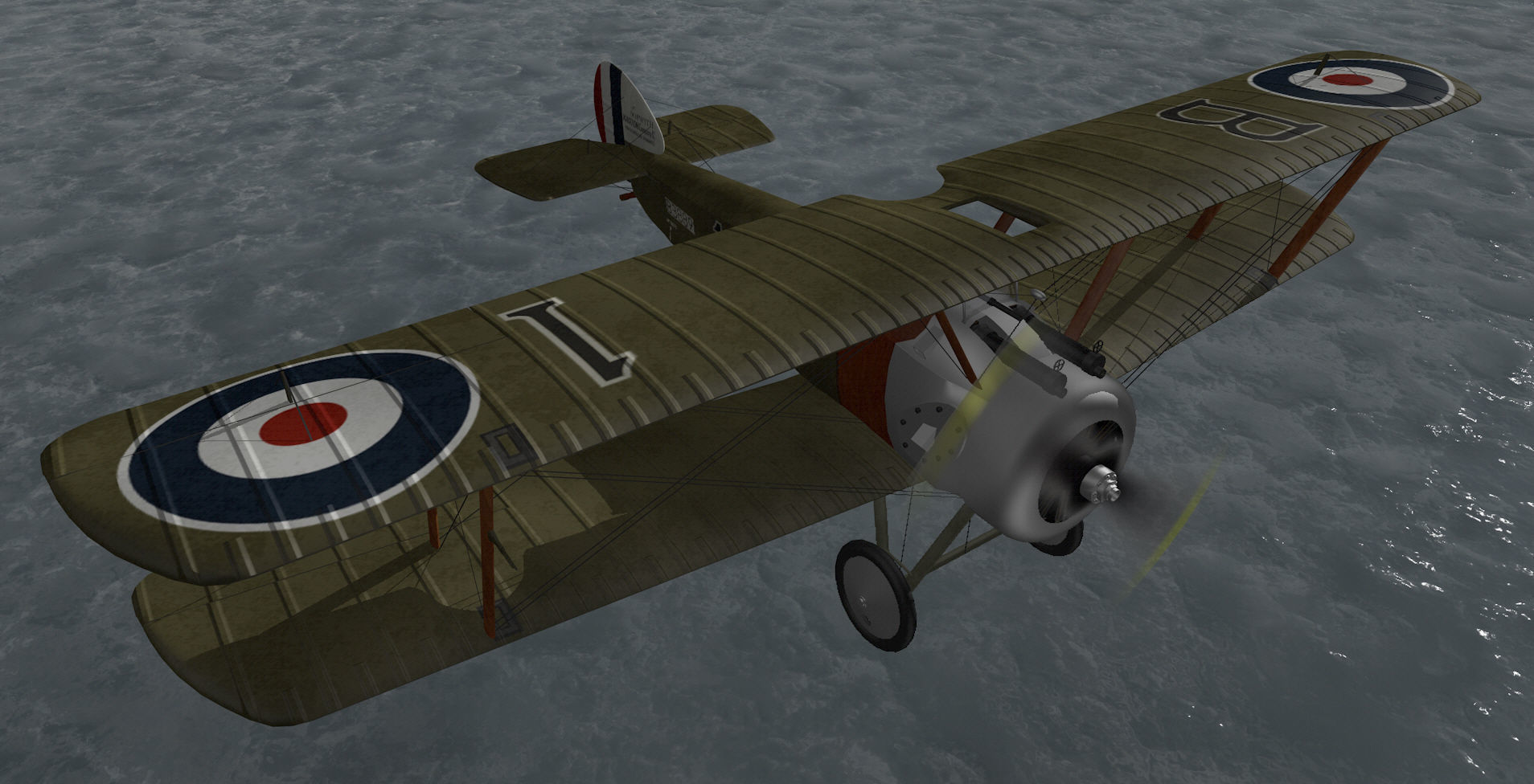 Sopwith Camel 3D model_8