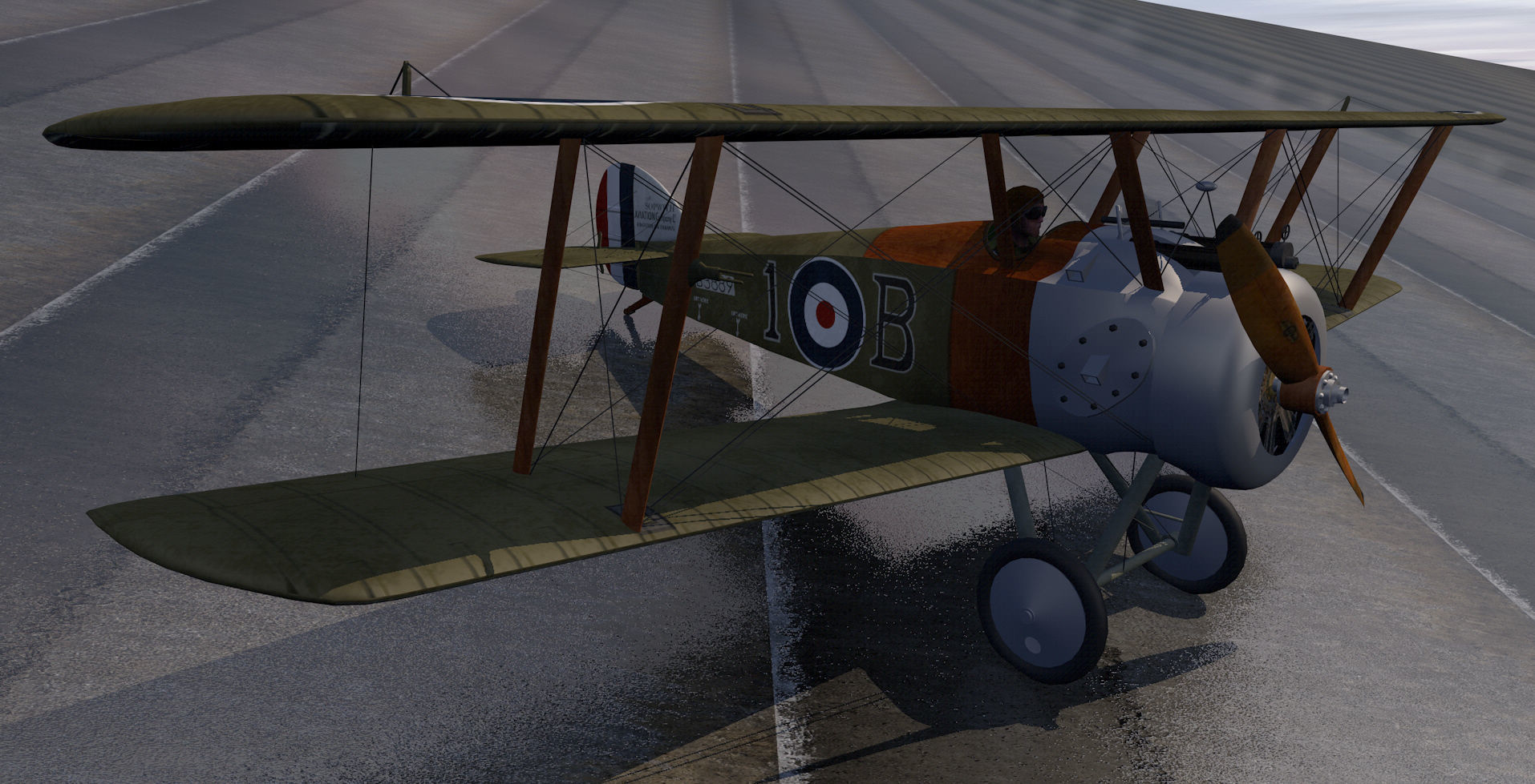 Sopwith Camel 3D model_4