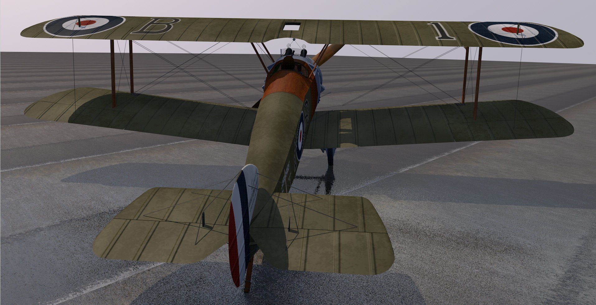 Sopwith Camel 3D model_3