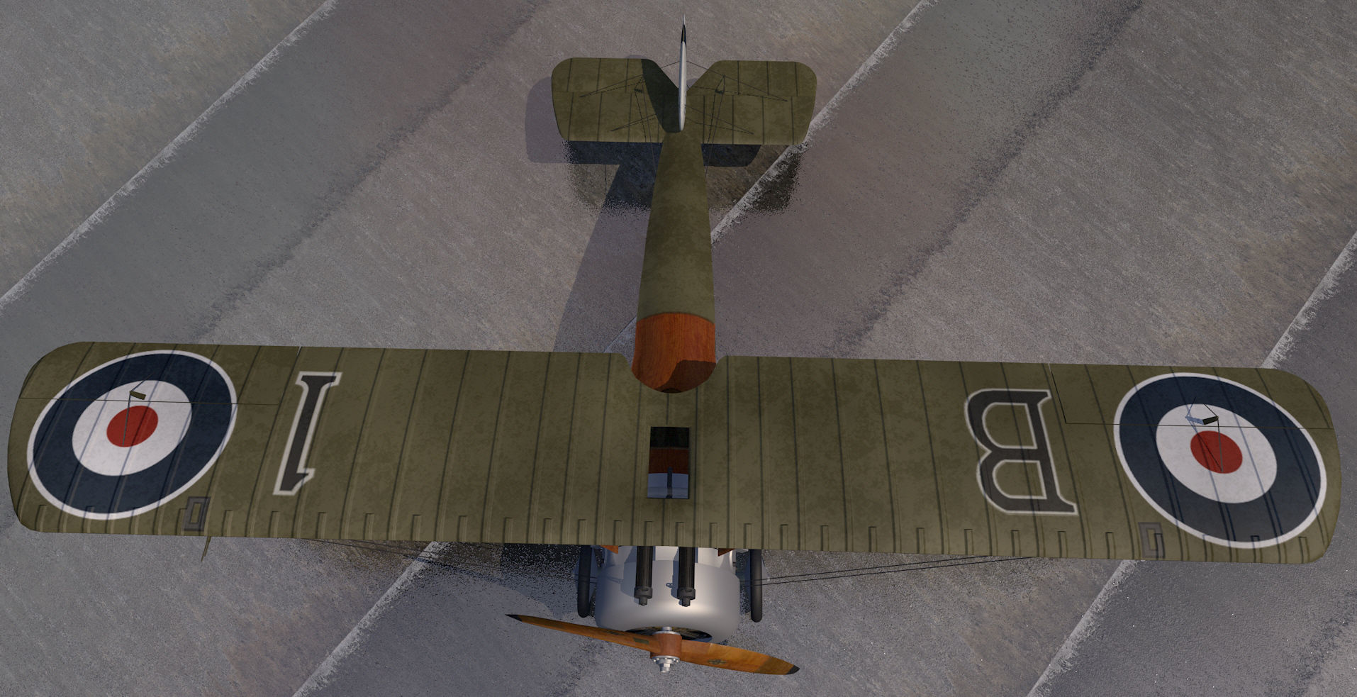 Sopwith Camel 3D model_5