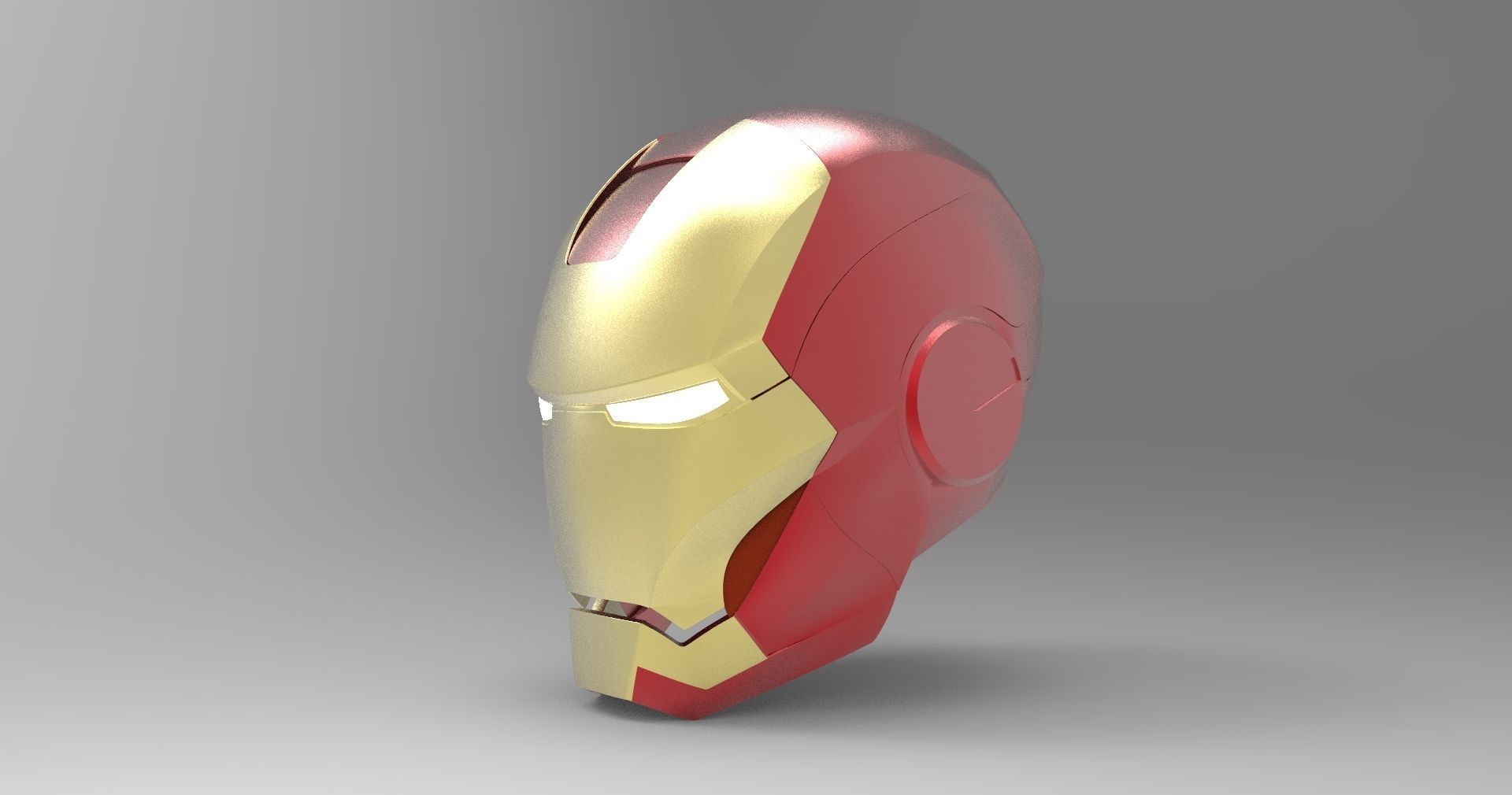 Iron-man Helmet 3D model_11