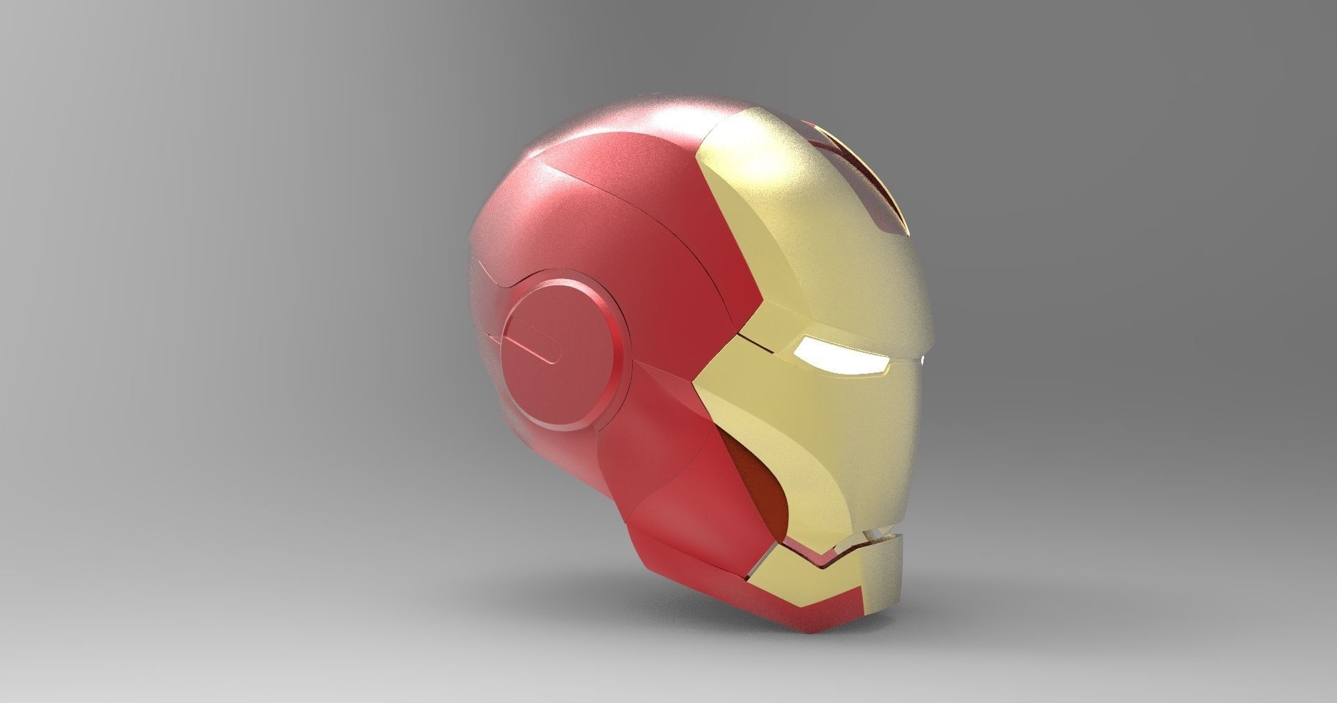 Iron-man Helmet 3D model_9