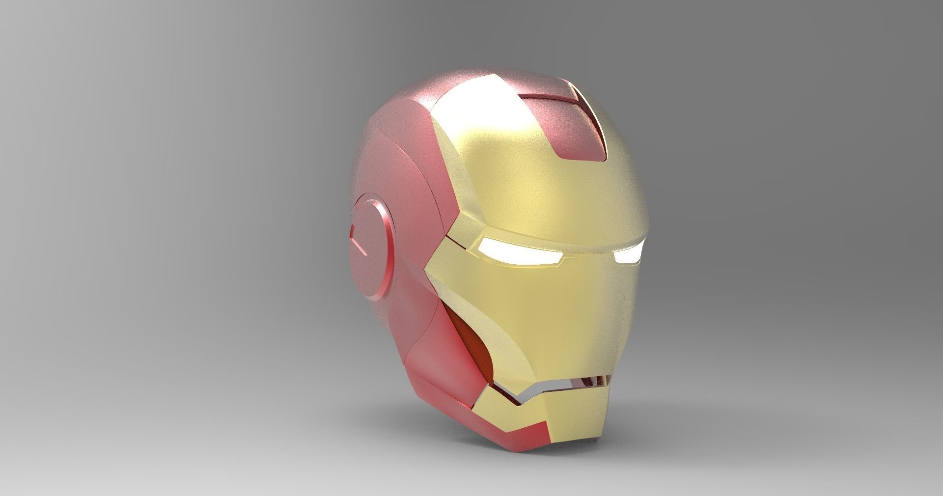 Iron-man Helmet 3D model_14
