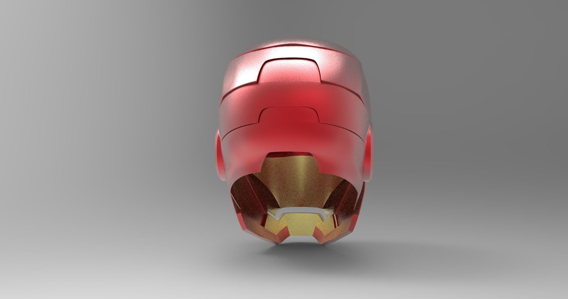 Iron-man Helmet 3D model_5