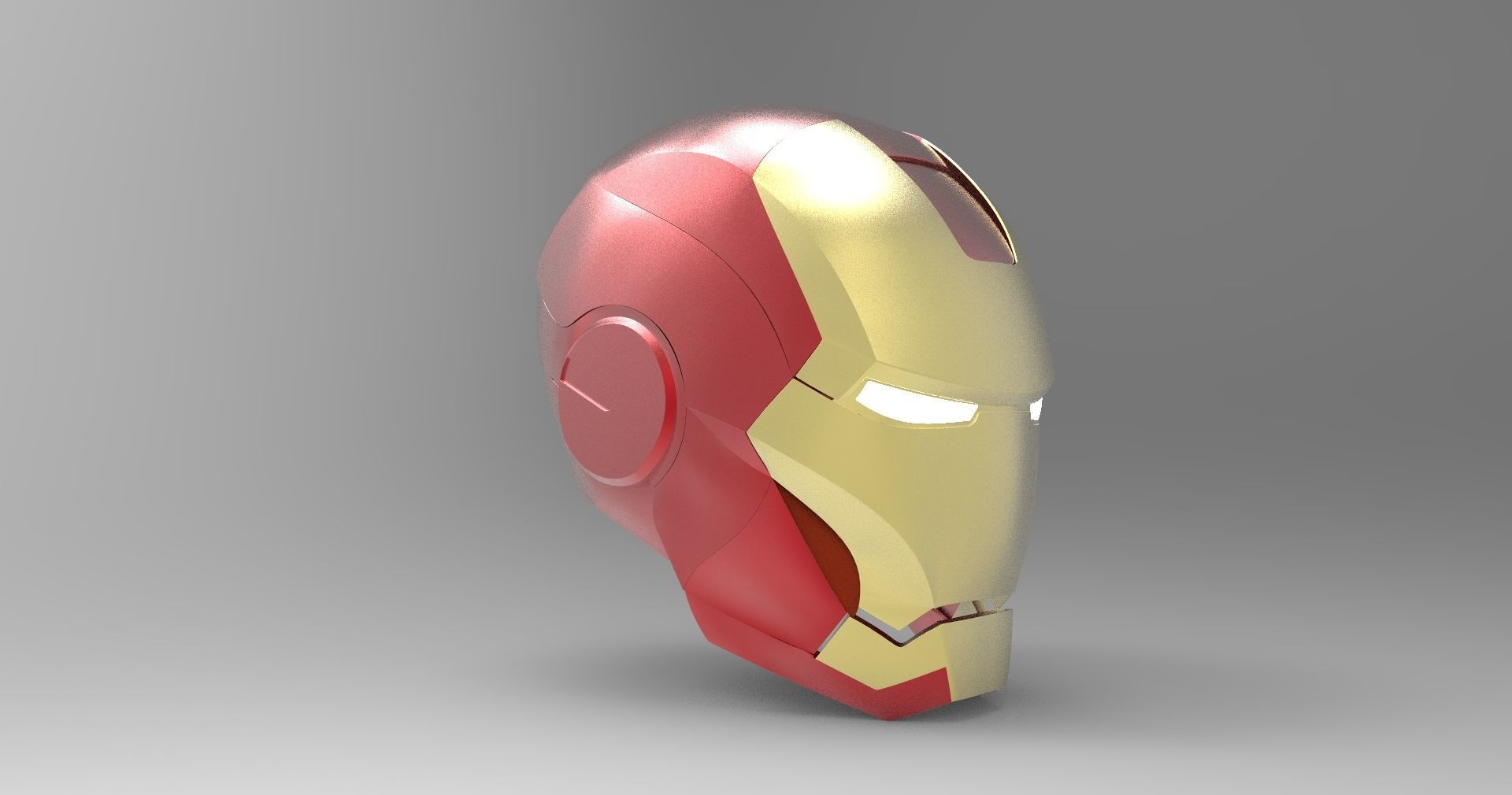 Iron-man Helmet 3D model_10