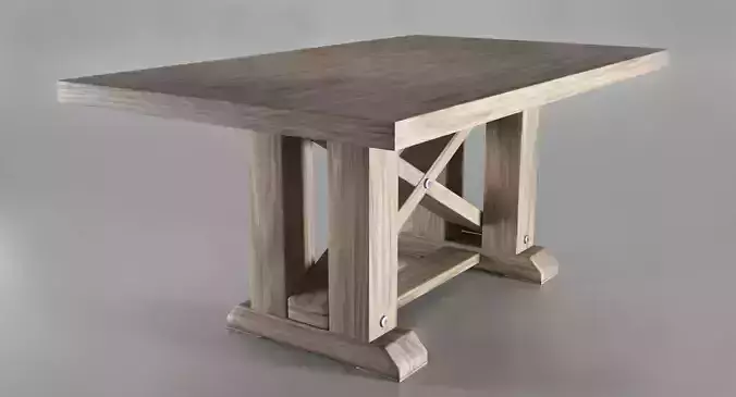 Minimalistic  Wood Table
