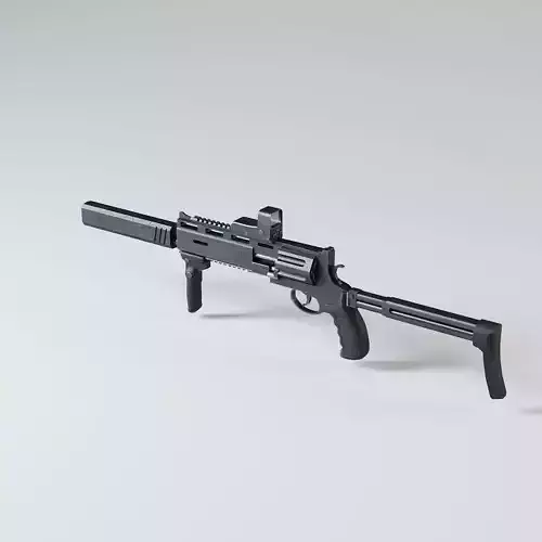 RSh-12 Modified Low-poly 3D model