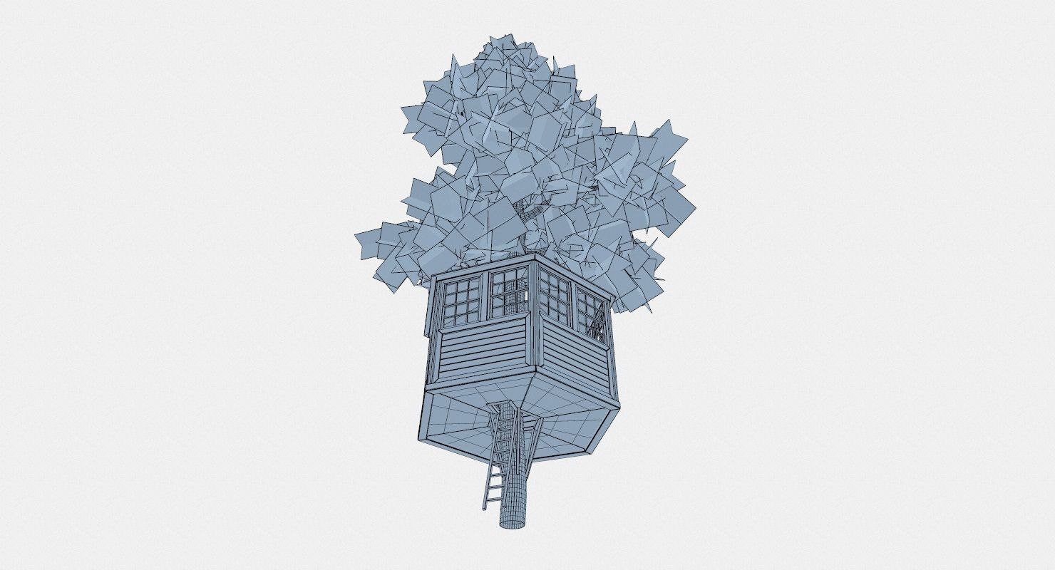 Tree House 3D model_9