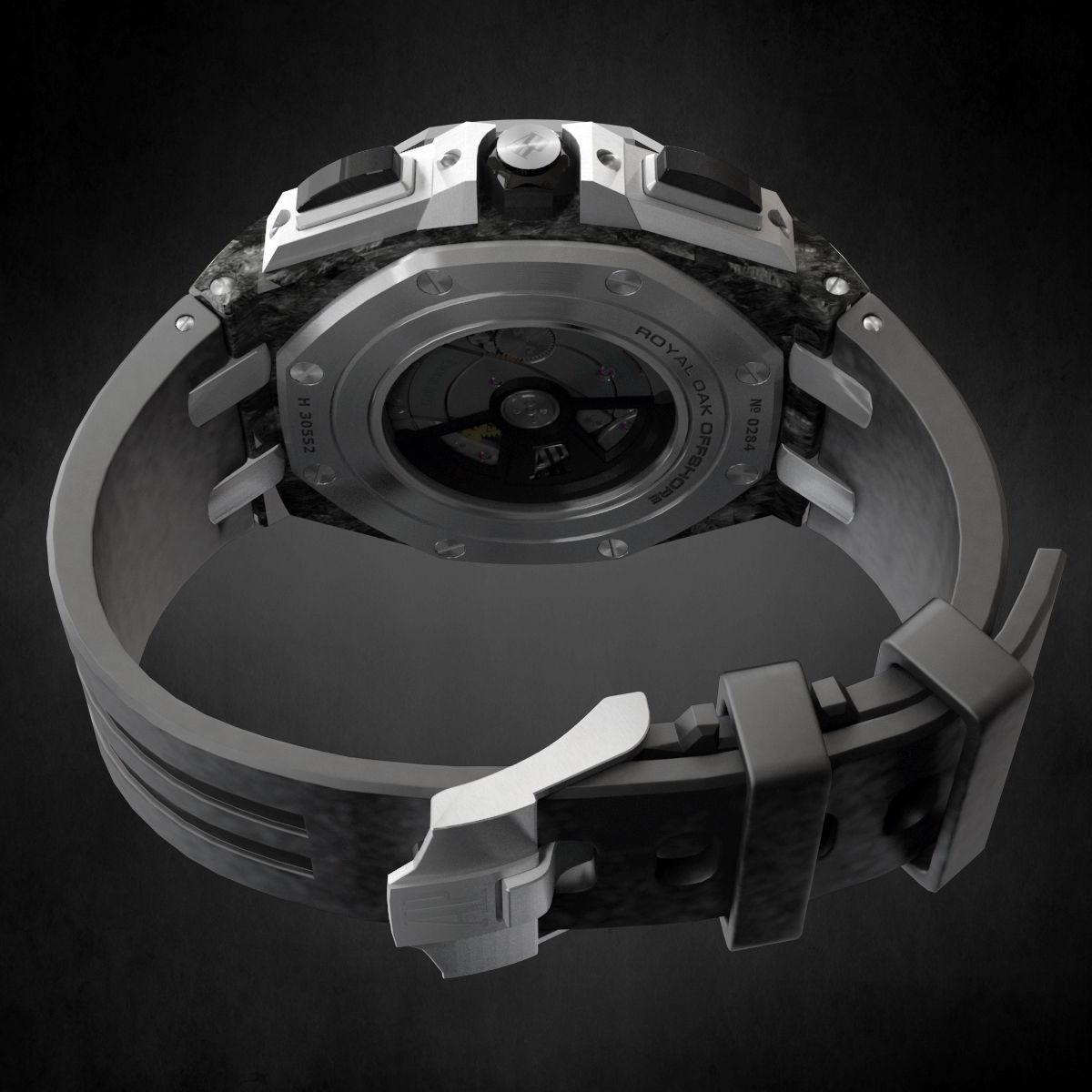 Audemars Piguet Watch 3D model_3