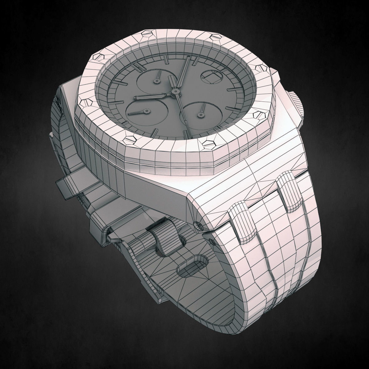 Audemars Piguet Watch 3D model_4