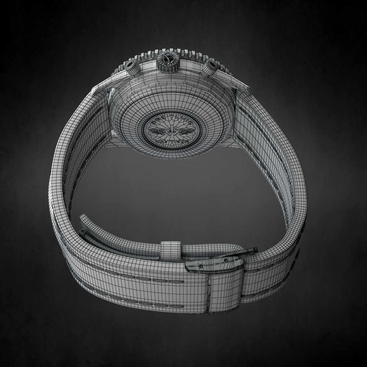 Breitling SA Watch 3D model_7