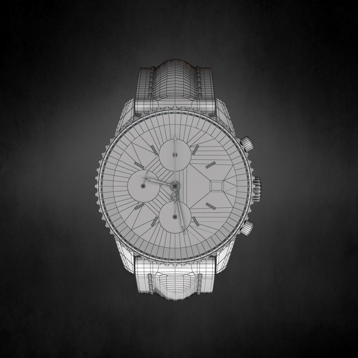 Breitling SA Watch 3D model_5
