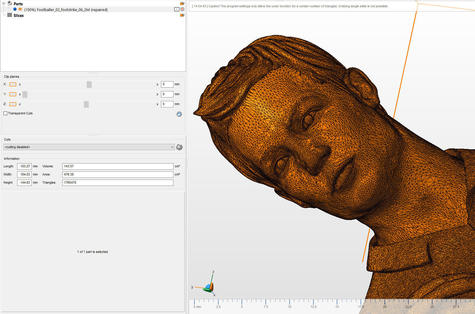 Footballer 02 Footstrike 06 Stl 3D print model_11