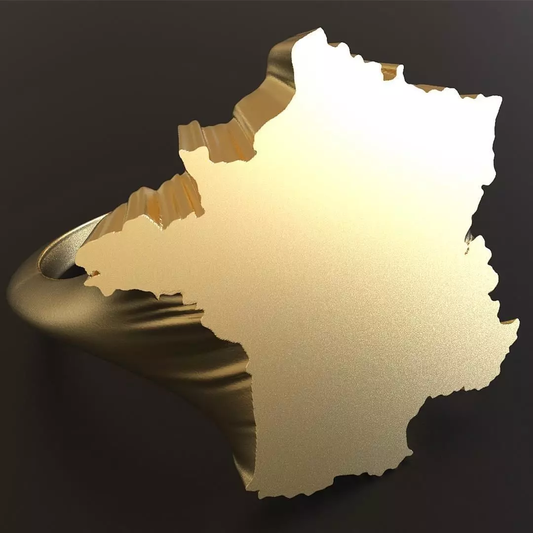 France mensring  3D print model_0