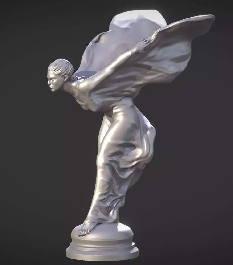 Flying Lady 3D model_0