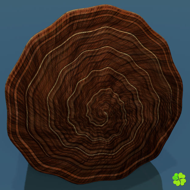 Conus shell low poly Low-poly 3D model_61