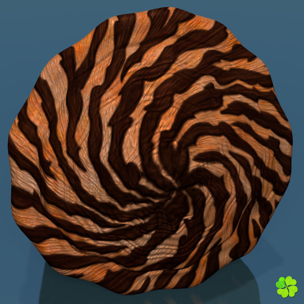 Conus shell low poly Low-poly 3D model_64