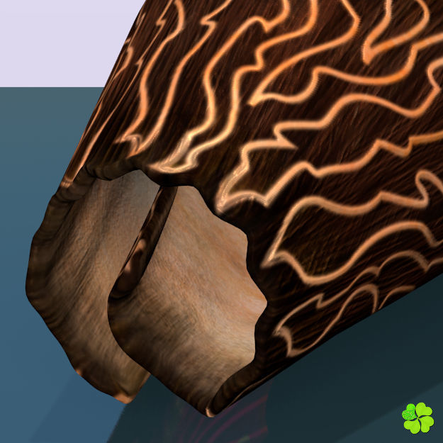 Conus shell low poly Low-poly 3D model_82