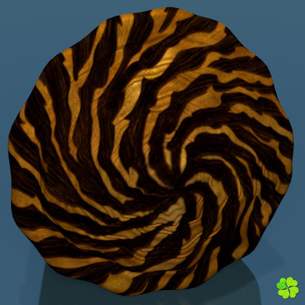 Conus shell low poly Low-poly 3D model_66