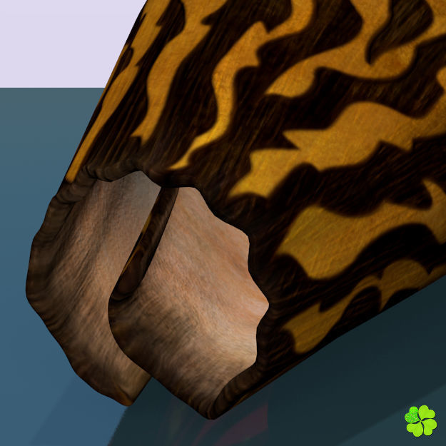 Conus shell low poly Low-poly 3D model_81
