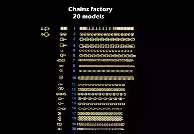 Chain maker 3D model