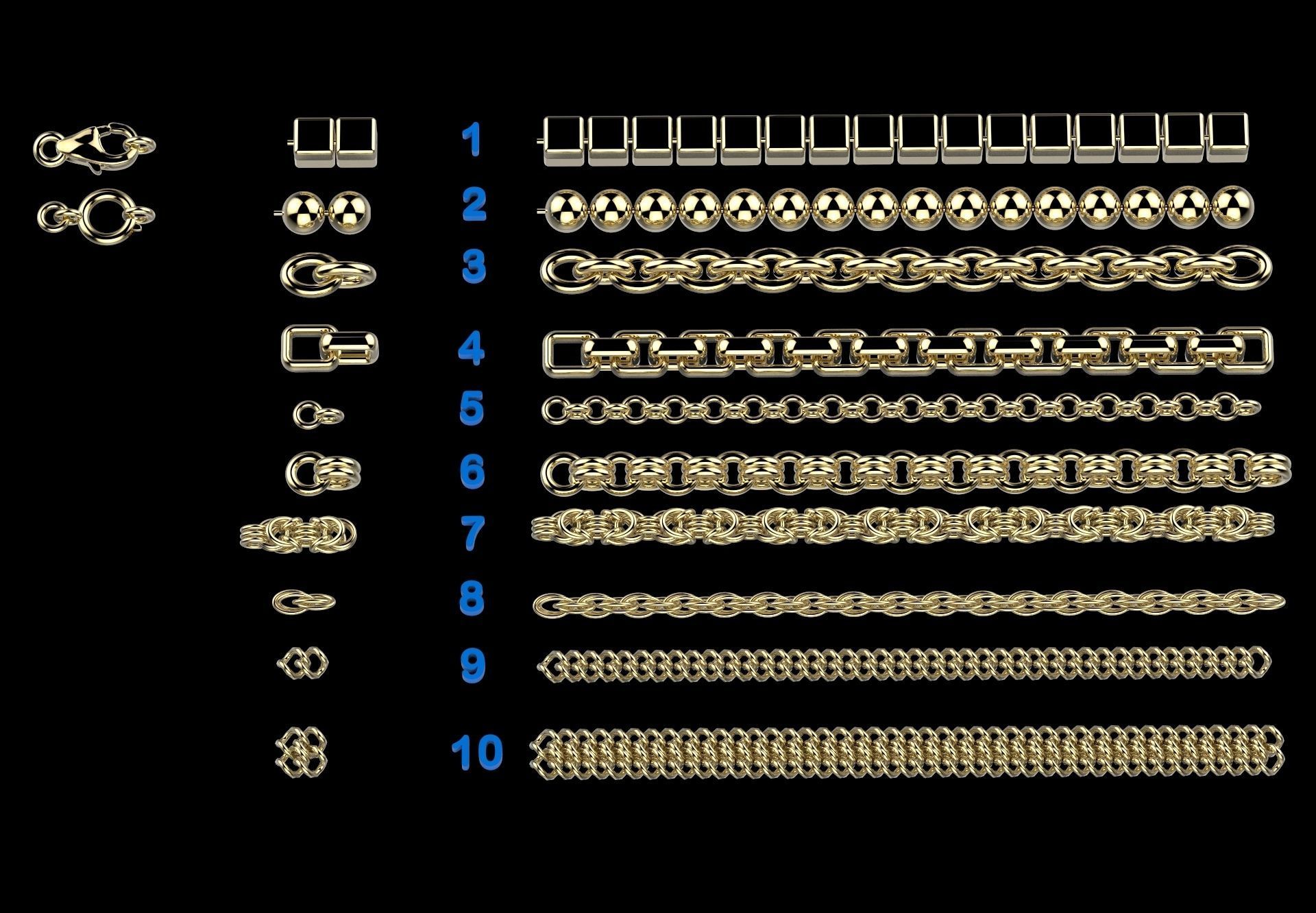 Chain maker 3D model_4