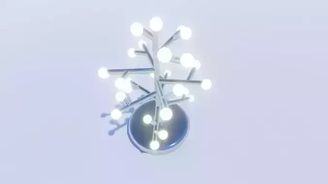 DIY tree lamp 3D print model