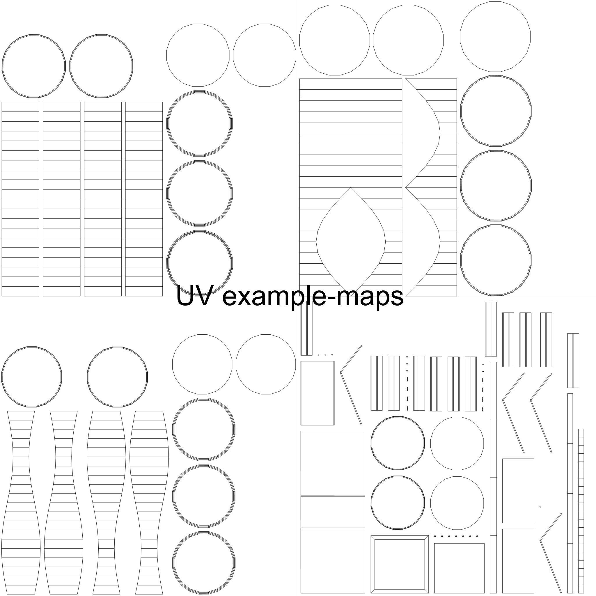 Modular Ventilation Pipes PBR Low-poly 3D model_11