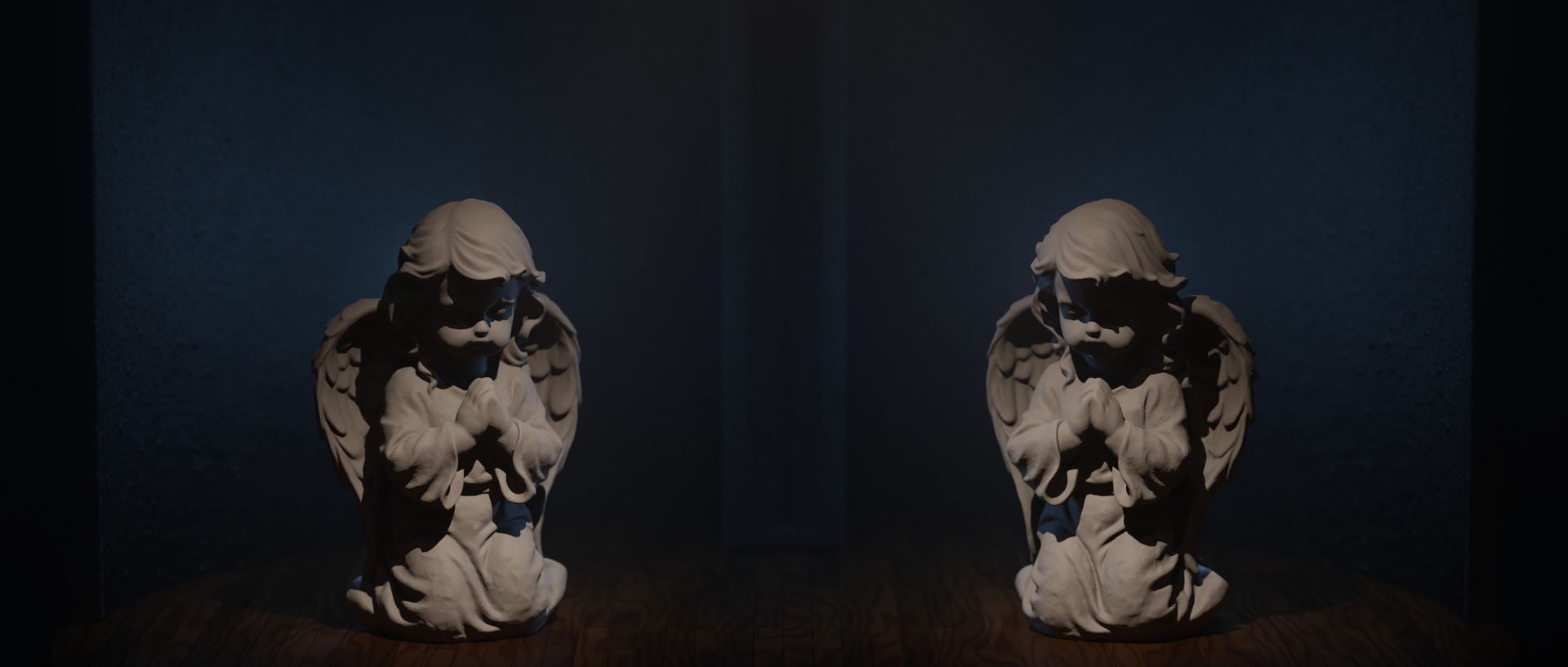 3D Angel -Digital Scan 3D printable 3D model_6