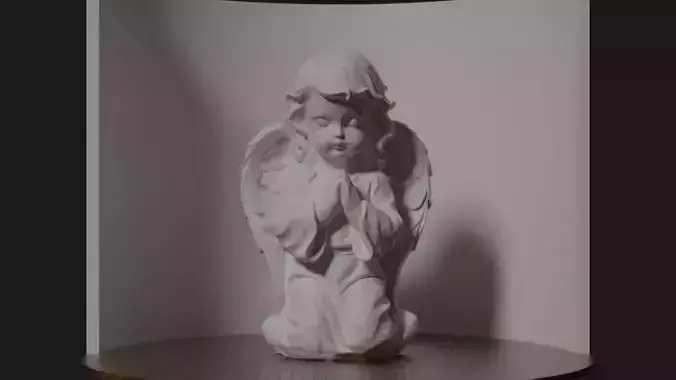 3D Angel -Digital Scan 3D printable 3D model