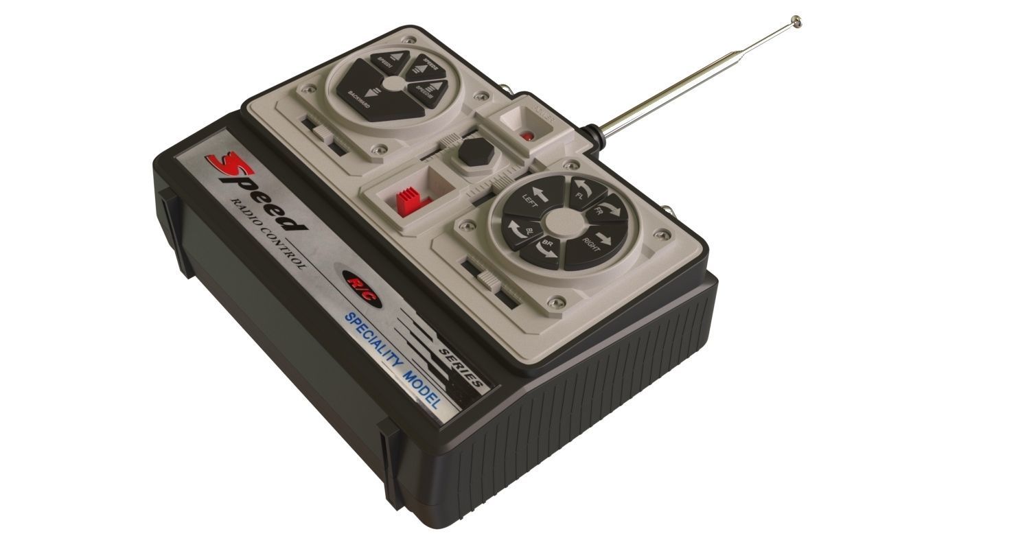 Tank Radio Control 3D model_0