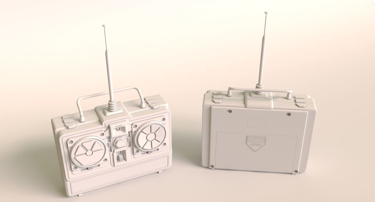 Tank Radio Control 3D model_4