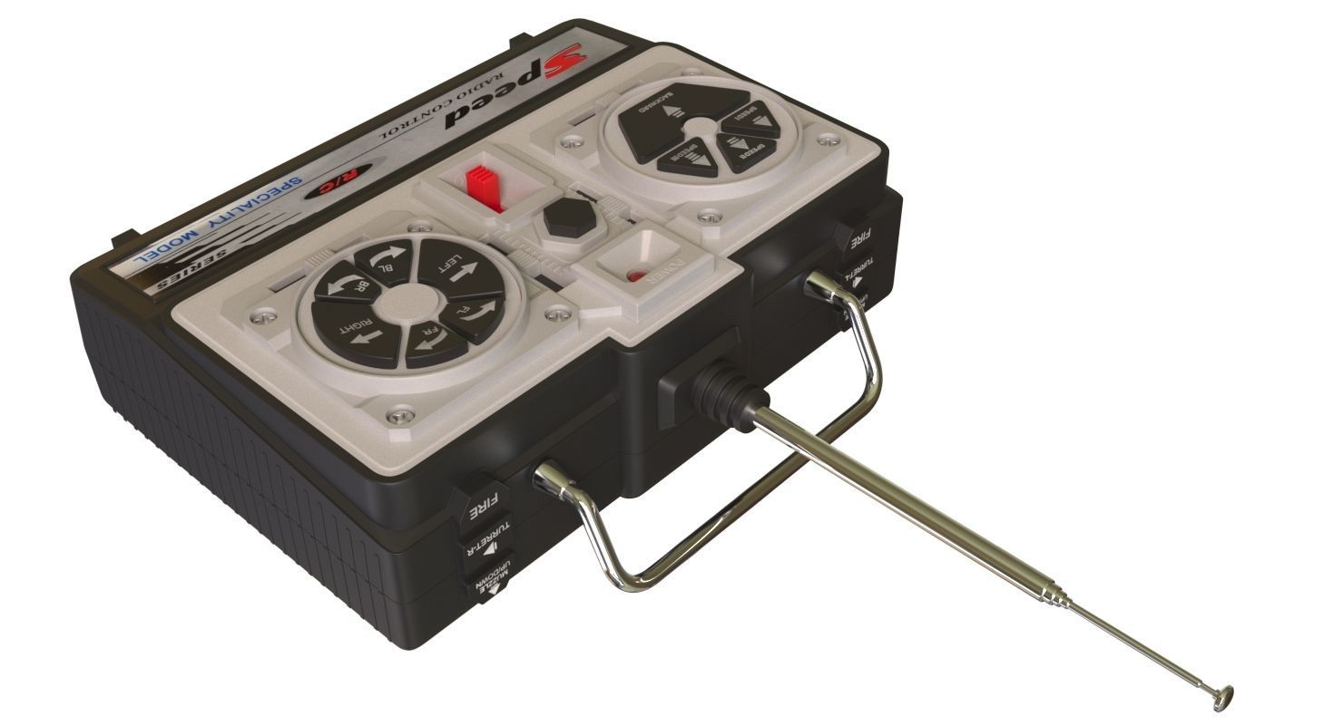 Tank Radio Control 3D model_2