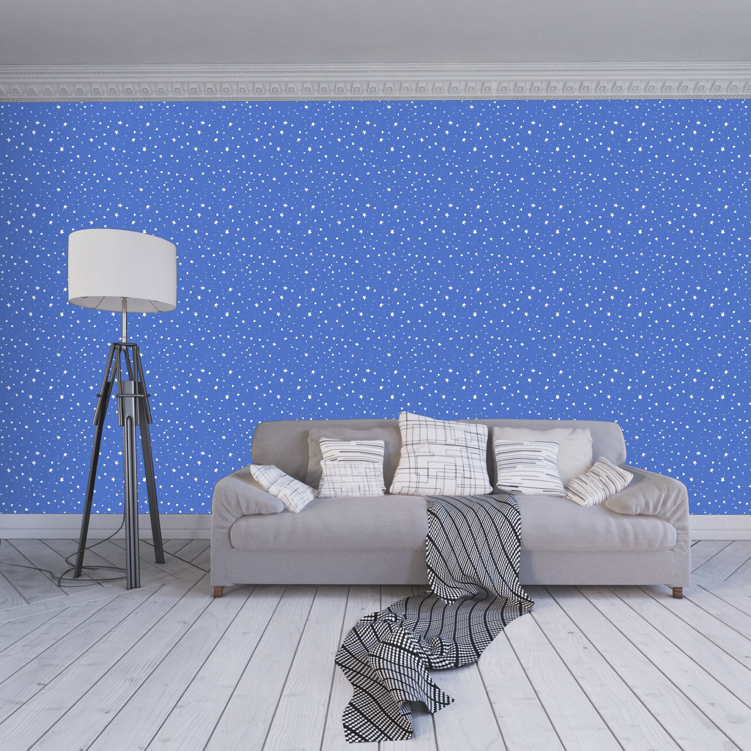 Wallpaper - 4 4 Color Low-poly 3D model_1