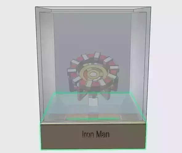 iron man arc reactor  3D print model