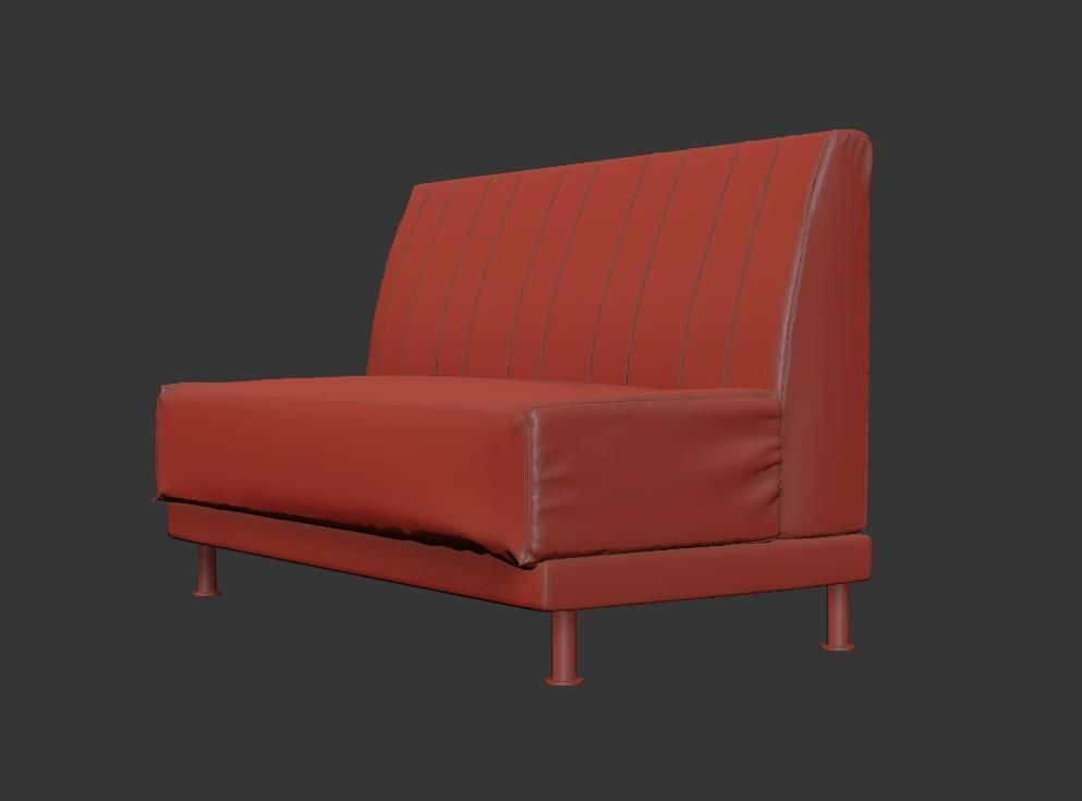 Standard Sofa  3D model_4